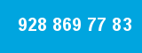 928 869 77 83 928 869 77 83